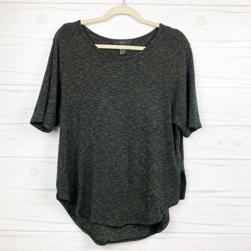 Forever 21 Dark Green Short Sleeve Top